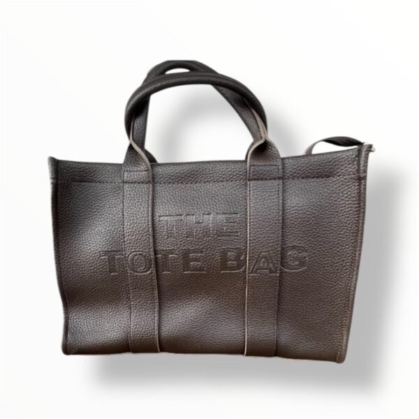 The Tote Model Kadın Bordo Omuz Çantası-Orta Boy - Görsel 3